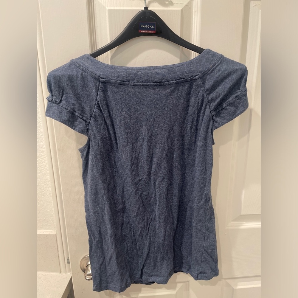 BCBG Max Azria Scoop Neck Top Small - Picture 3 of 3